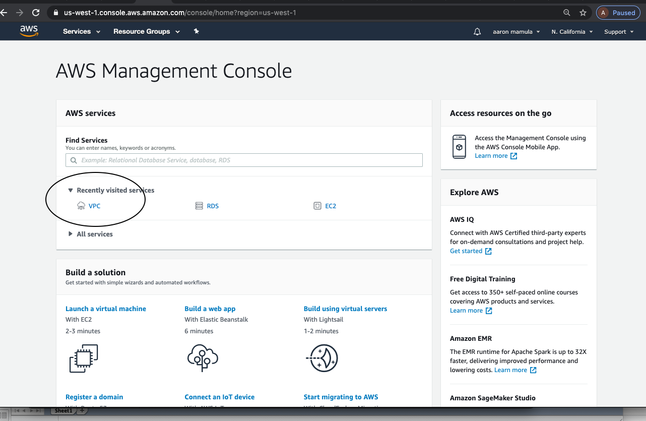 aws mysql workbench online